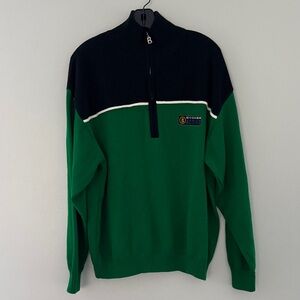 Bogner Active 1/4 Zipper Pullover Wool Blend Sweater Mens sz XL